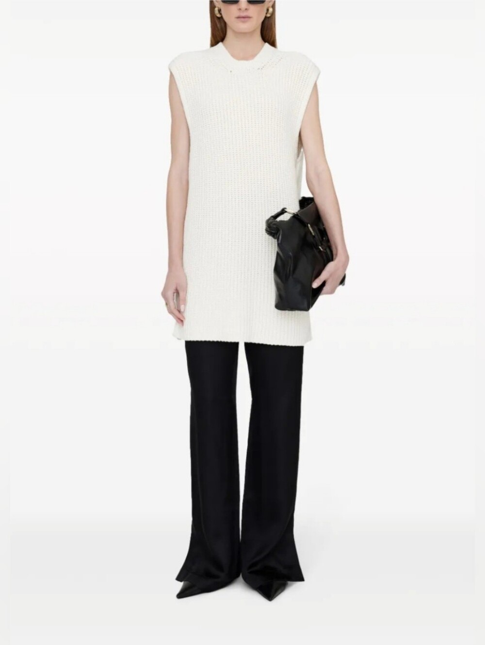 ANINE BING Sleeveless Knit Dress/Top